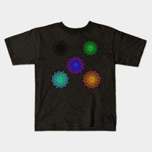 Mandala Sticker Pack Kids T-Shirt